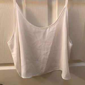 LA hearts flowy crop top